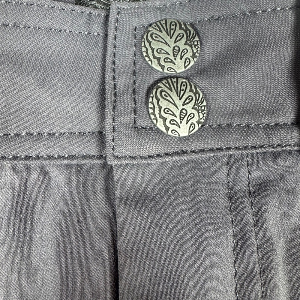Prana Halle Skort Gray Hiking Athletic Skirt with Built-in Shorts Womens Size 2 - Picture 3 of 10